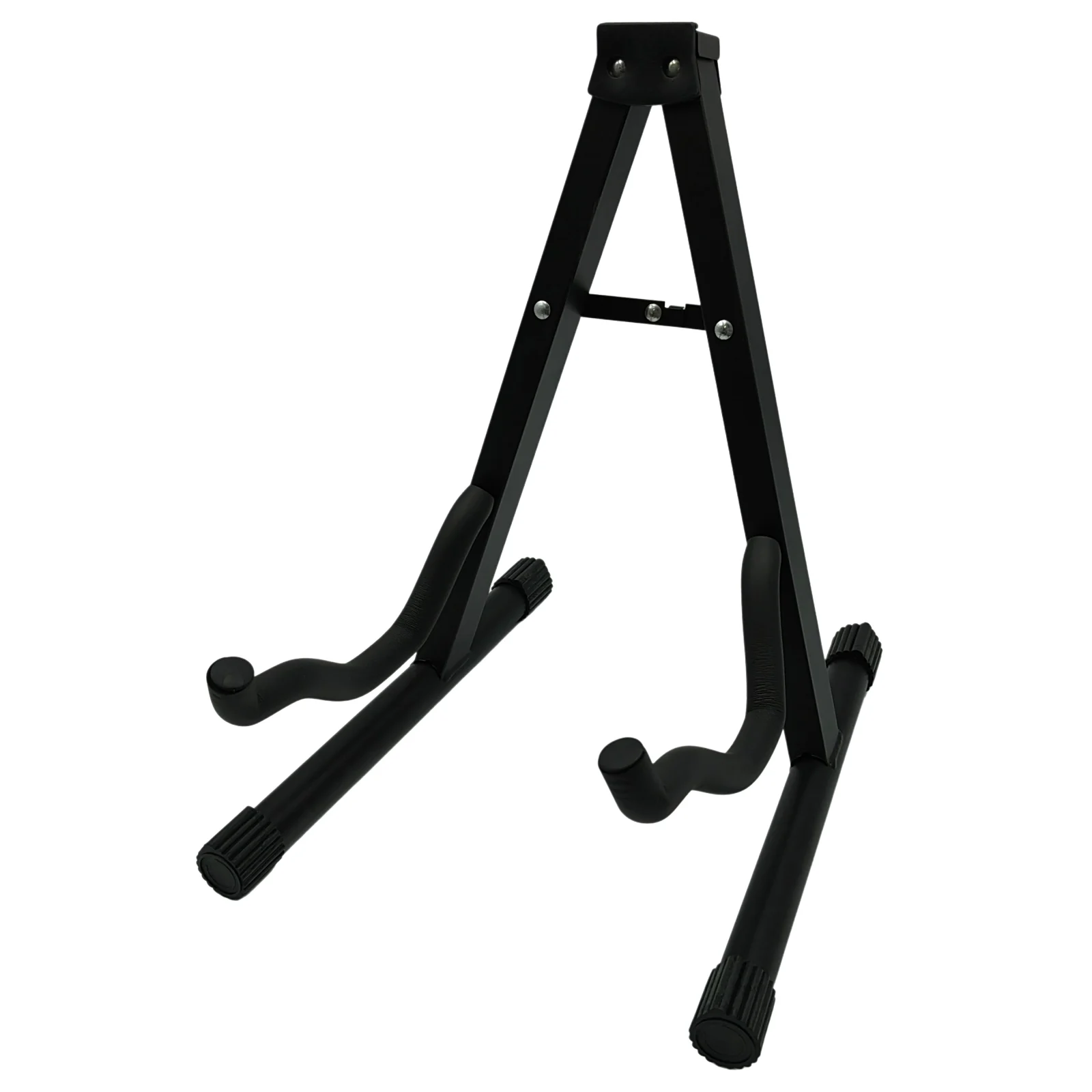 Set stativ si chitara clasica din lemn, Cutaway alb, 95 cm [6]