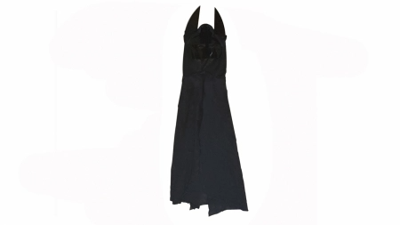 Set costum clasic Batman , negru si masca LED, 7-9 ani, 120-130 cm [2]