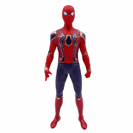 Costum pentru copii, Iron Spiderman, rosu, 5-7 ani, figurina inclusa [6]