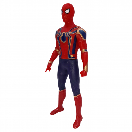 Costum pentru copii, Iron Spiderman, rosu, 5-7 ani, figurina inclusa [7]