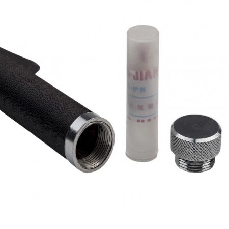 Set Cutit de vanatoare, 35 cm si Maceta, 43 cm, IdeallStore®, Teaca inclusa [6]