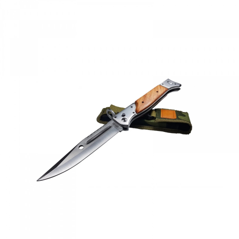 Set cutit de vanatoare automat 16.5 cm si briceag AK-47, 27 cm, teaca inclusa [1]