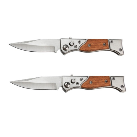 SPORT & TIMP LIBER - Set doua cutite de vanatoare automat 16.5 cm, teaca inclusa