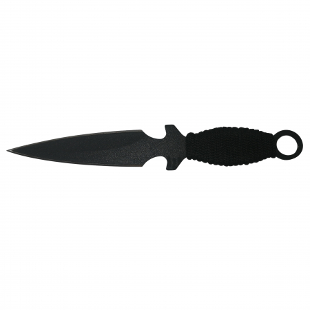 Set Cutit de vanatoare Extreme Battle si trei cutite de aruncat, Ninja Assasin, IdeallStore®, otel inoxidabil, teaca inclusa [3]