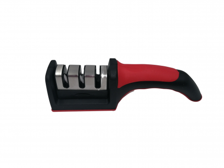 Set de macelarie IdeallStore®, filetat, cutitul bucatarului, ascutitoare si suport magnetic, otel inoxidabl [4]