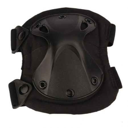 Set de protectie, Tactical Gear, genunchiere si cotiere, nylon, marime universala, negru [2]