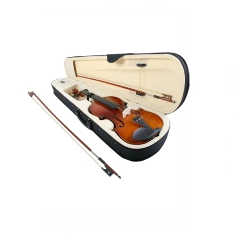 Viori - Vioara clasica, lemn, marime 3/4, toc inclus + arcus 1/2 extra