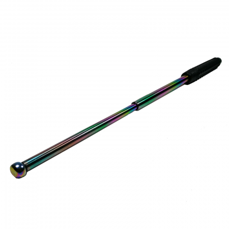 Set doua bastoane telescopice IdeallStore®, True Siege, otel inoxidabil, 64 cm, 3 sectiuni, husa inclusa [9]