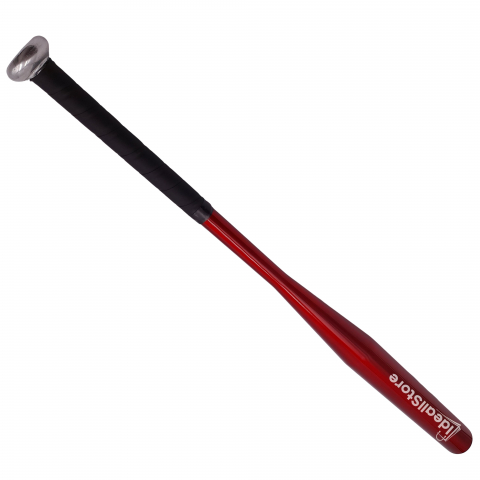 Set doua bate de baseball IdeallStore®, Black Red, aluminiu, 80 cm, rosu [2]