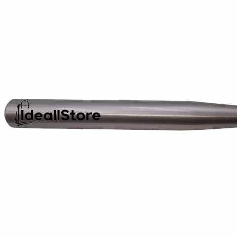 Set doua bate de baseball IdeallStore®, Home Run, aluminiu, 80 cm, argintiu [4]
