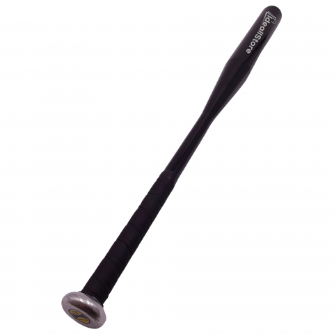 Set doua bate de baseball IdeallStore®, Home Run, aluminiu, 80 cm, negru [3]