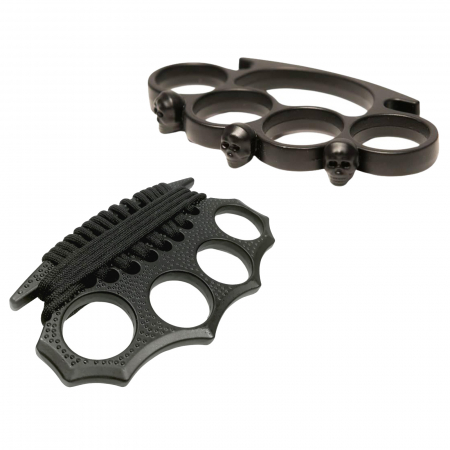 SPORT & TIMP LIBER - Set doua boxuri autoaparare IdeallStore®, Final Destination, otel inoxidabil, negru