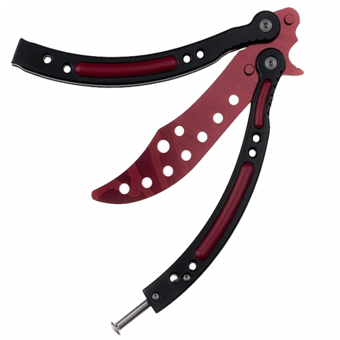 Set doua briceaguri de antrenament IdeallStore®, Inferno Blades, otel inoxidabil, 24 cm, multicolor [6]