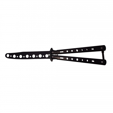 Set doua briceaguri fluture de antrenament IdeallStore®, Distortion Butterfly, otel inoxidabil [1]