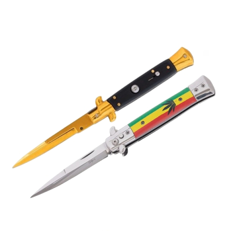 Bricege - Set doua bricege automate DEPOX®, otel inoxidabil, multicolor/auriu, 22 cm