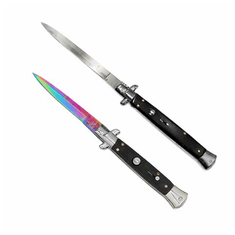 Bricege - Set doua bricege automate DEPOX®, otel inoxidabil, negru/multicolor, 33/22 cm