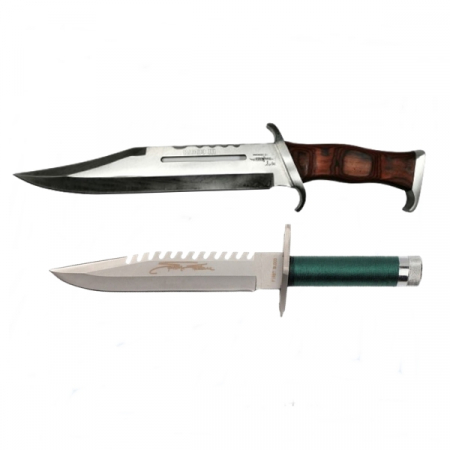 Cutite & seturi de cutite - Set doua cutite de vanatoare First Blood, IdeallStore®, teaca inclusa