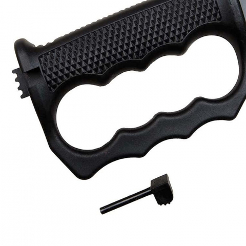 Set doua cutite de vanatoare IdeallStore®, Juggernaut Assault, otel inoxidabil, negru [7]