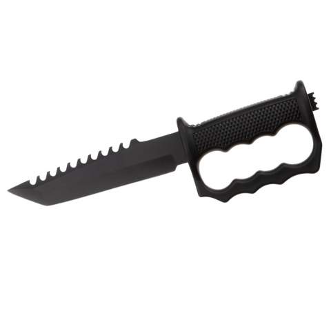 Set doua cutite de vanatoare IdeallStore®, Juggernaut Assault, otel inoxidabil, negru [3]