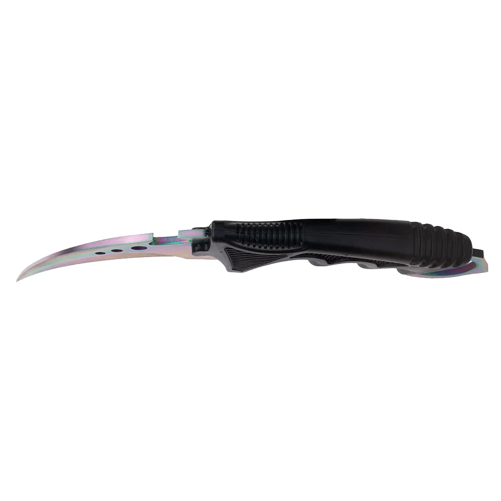 Set doua cutite karambit vanatoare DEPOX®, lamă fixă, oțel inoxidabil 420, multicolor/gri, 19 cm [8]