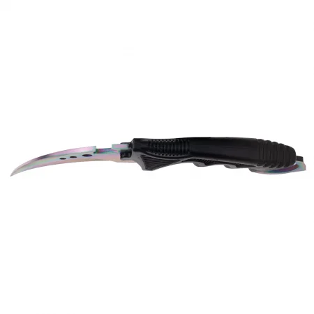 Set doua cutite karambit vanatoare DEPOX®, lamă fixă, oțel inoxidabil 420, multicolor, 19 cm [15]