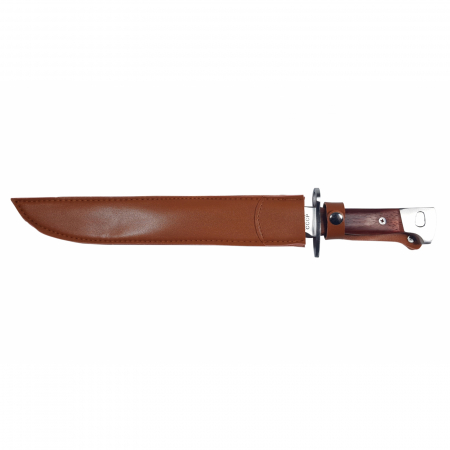 Set doua cutite pentru camping si vanatoare AK, IdeallStore®, 39 cm, maro [3]