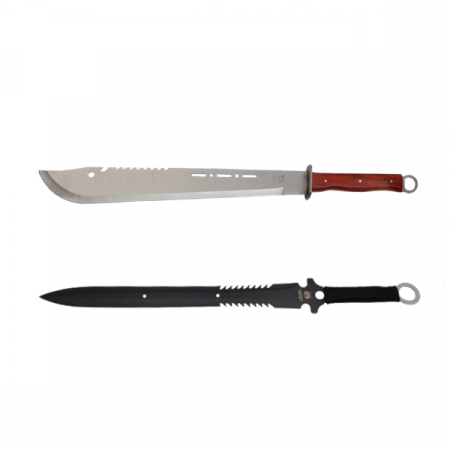 SPORT & TIMP LIBER - Set doua sabii de vanatoare, IdeallStore®, Lord Blade, 69 cm, teaca inclusa