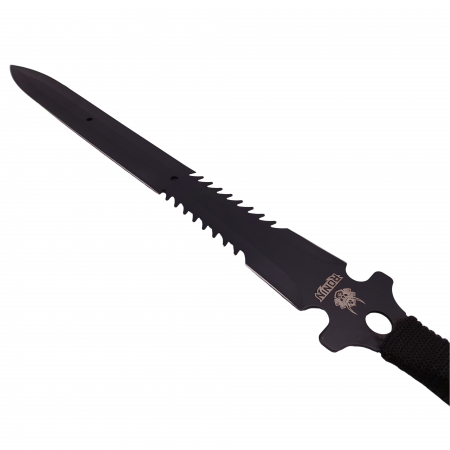 Set doua sabii de vanatoare, IdeallStore®, Ninja Blade, 81 cm, negru, teaca inclusa [11]