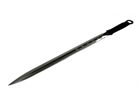 Set doua sabii de vanatoare IdeallStore®, Red Ronin si Dao Blade, otel inoxidabil, negru, teaca inclusa [9]