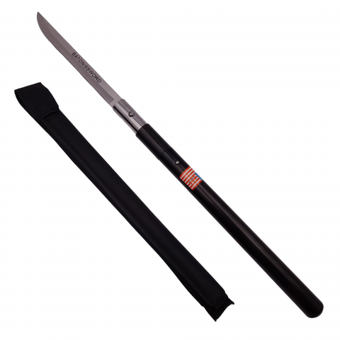Set doua sabii de vanatoare, Shaolin Master, 87 cm, negru, teaca inclusa [1]