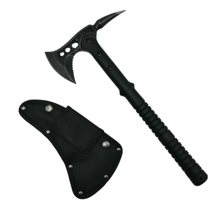 Set doua topoare ,39 cm IdeallStore®, negru , teaca inclusa [5]