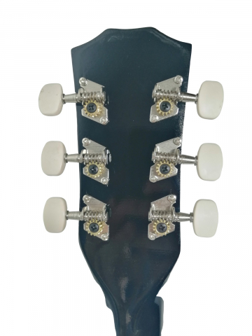 Set  husa si chitara clasica din lemn, Cutaway Country Black, 95 cm, negru [4]