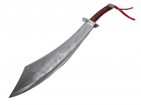 Set maceta si sabie de vanatoare, IdeallStore, 64 cm , cutit de aruncat inclus [3]