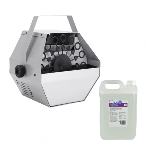ACCESORII & DIVERSE - Set masina baloane si lichid 5 l,  IdeallStore®, argintiu, 60w