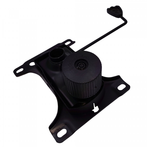 Set mecanism reglaj si cilindru piston gaz pentru scaune birou, negru, 30 cm [7]