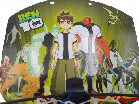 Set mini cos de baschet IdeallStore®, Ben 10 Edition, plastic, minge inclusa [6]