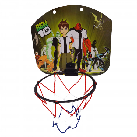 Set mini cos de baschet IdeallStore®, Ben 10 Edition, plastic, minge inclusa [1]