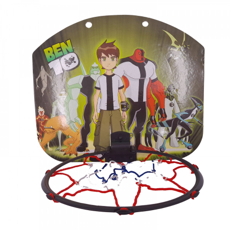 Set mini cos de baschet IdeallStore®, Ben 10 Edition, plastic, minge inclusa [3]
