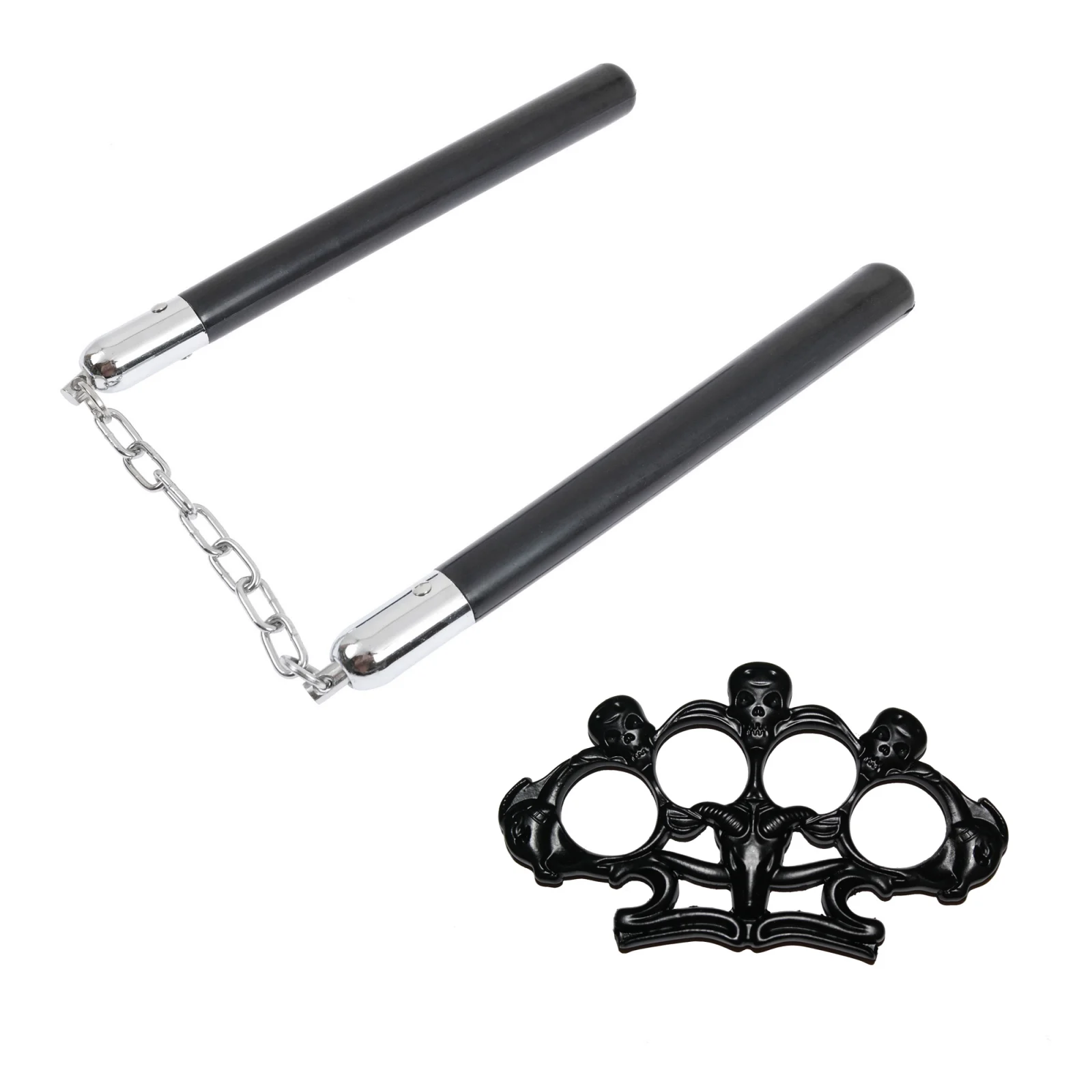 SPORT & TIMP LIBER - Set Nunceag, 31 cm si box negru craniu