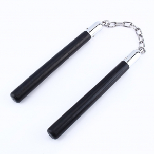 Set 2 Nunceag,/ nunchucku, 31 cm, lemn, negru [2]