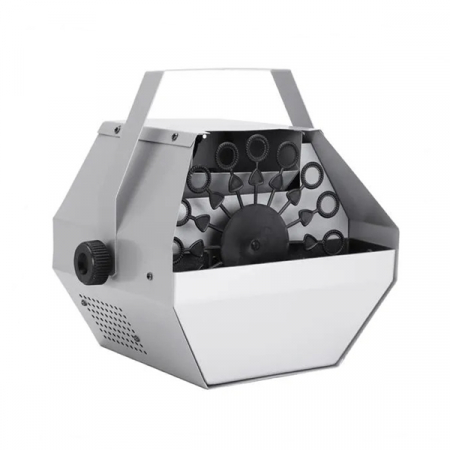 Set petrecere masina de baloane si lichid,  IdeallStore®, telecomanda inclusa, argintiu [1]