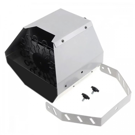 Set petrecere masina de baloane si lichid,  IdeallStore®, telecomanda inclusa, argintiu [2]