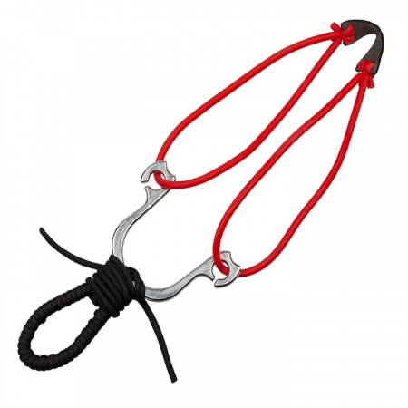 Set prastie metalica IdeallStore®, Sling King, snur, negru, 15 cm si bile de 6 mm [1]