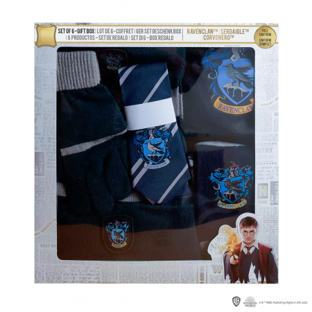 Set roba si accesorii Harry Potter, Ravenclaw House, 6 piese, albastru, 6-9 ani [1]