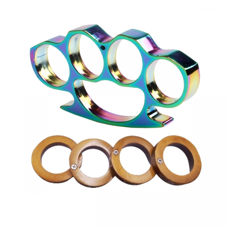 Pumnaluri si boxuri - Set Rozeta Rainbow Blast si Rozeta extensibila, IdeallStore® , otel inoxidabil