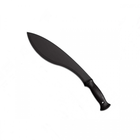 Set sabie si maceta de vanatoare, IdeallStore®, Kukri Black, 44 cm, husa inclusa [3]