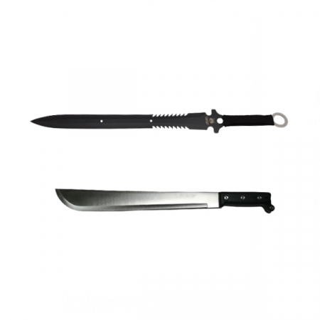 Sabii & Macete - Set sabie si maceta de vanatoare, DEPOX®, Pirates Blade, 54 cm