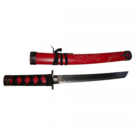 Set sabii decorative IdeallStore®, panoplie, Ninja Warrior, metal, 83 cm, teaca inclusa [8]