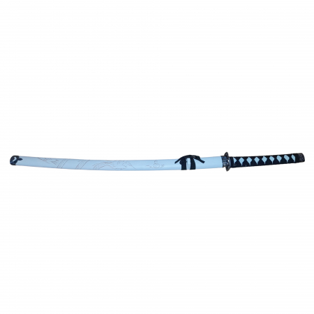 Set sabii decorative IdeallStore®, panoplie, Ninja Warrior, metal, 83 cm, teaca inclusa [5]