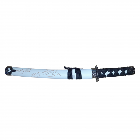 Set sabii decorative IdeallStore®, panoplie, Ninja Warrior, metal, 83 cm, teaca inclusa [7]